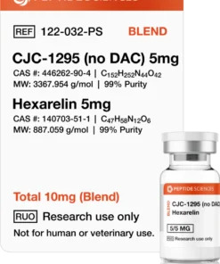 CJC-1295 (no DAC), Hexarelin 10mg (Blend)