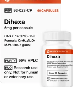 Dihexa (5mg x 60 Capsules = 300mg)