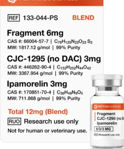 Fragment, CJC-1295 (no DAC), Ipamorelin 12mg (Blend)